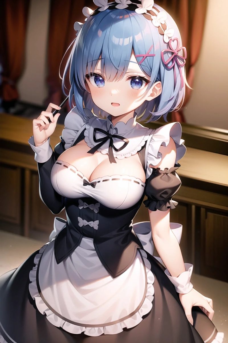 ảnh anime hầu gái dễ thương