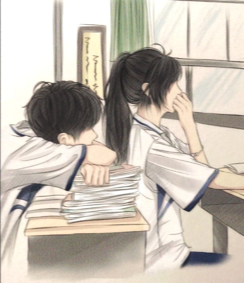 hình anime học sinh tình yêu tuổi học trò 6