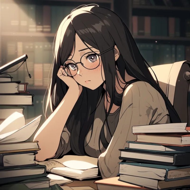 ảnh anime học sinh nữ dễ thương nhất