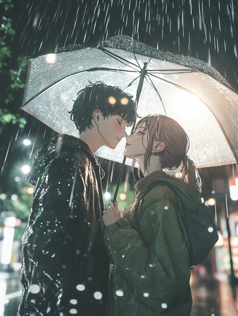 ảnh anime hôn nhau đẹp nhất