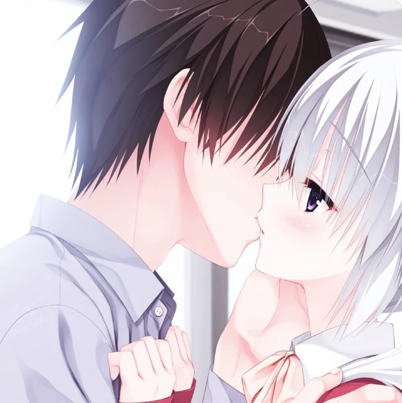 ảnh anime hôn nhau cute