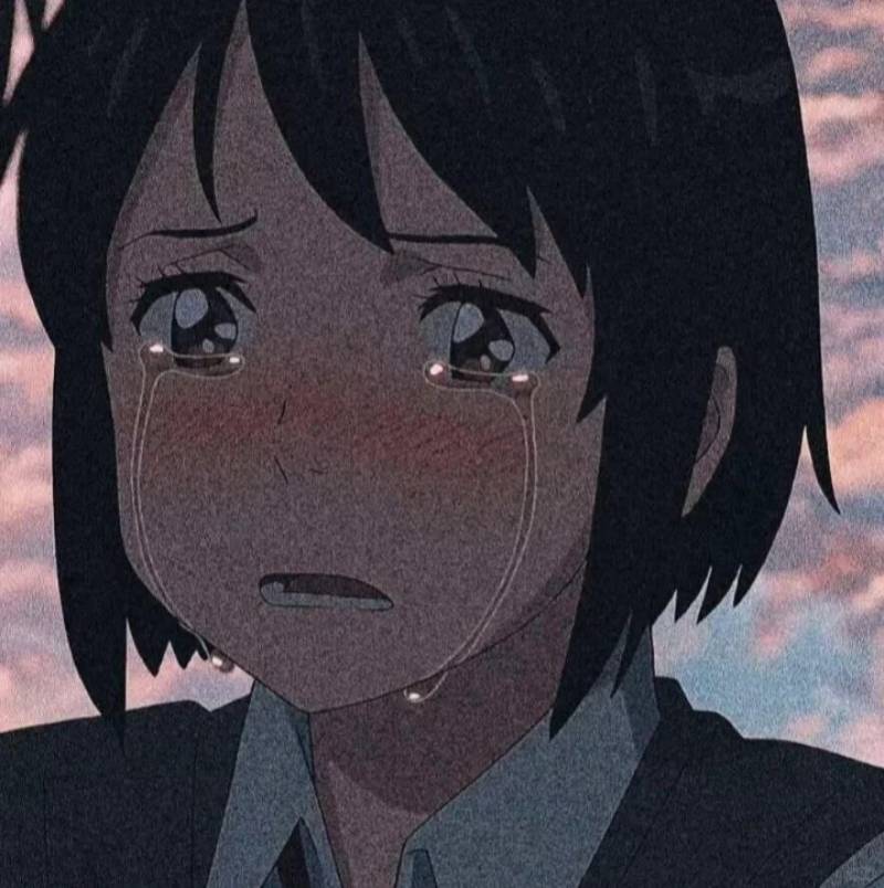 ảnh anime khóc cute