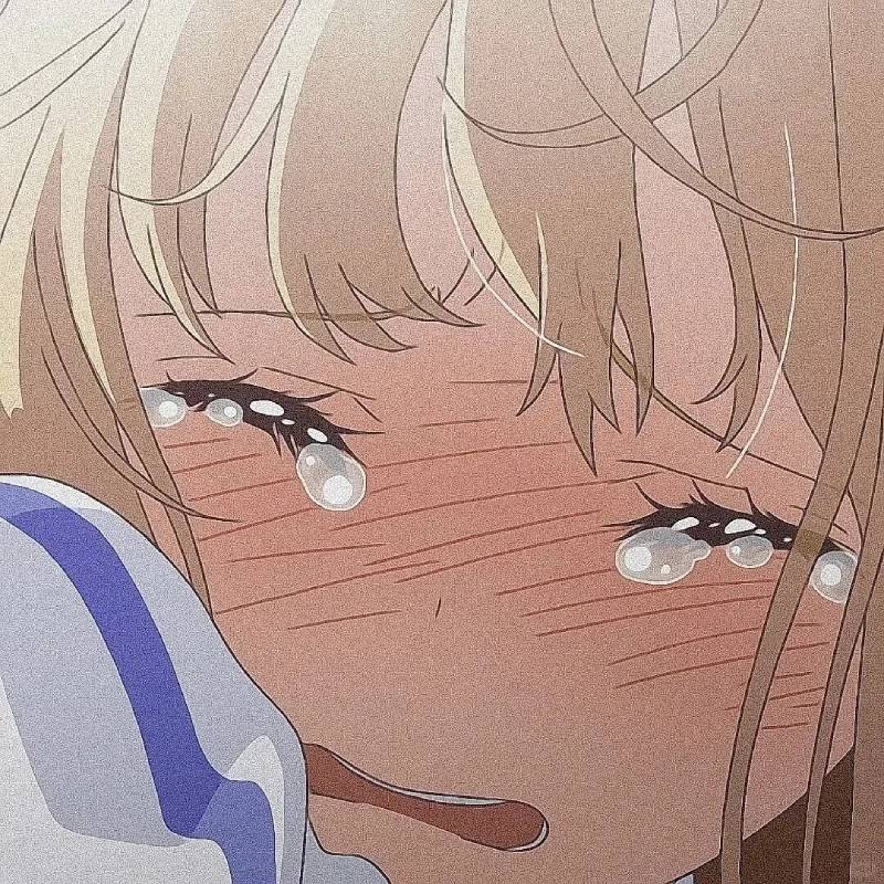 ảnh anime khóc cô đơn buồn