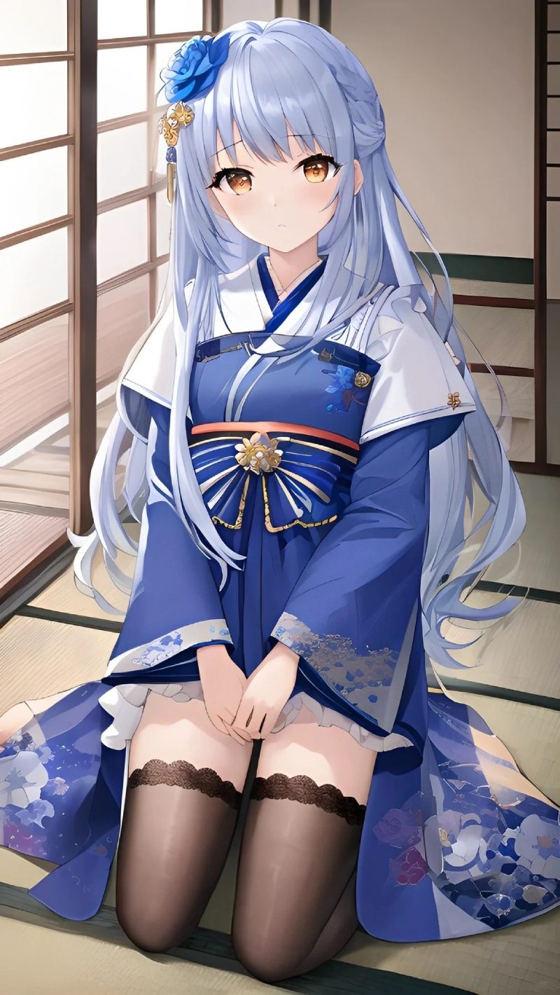 ảnh anime kimono đẹp