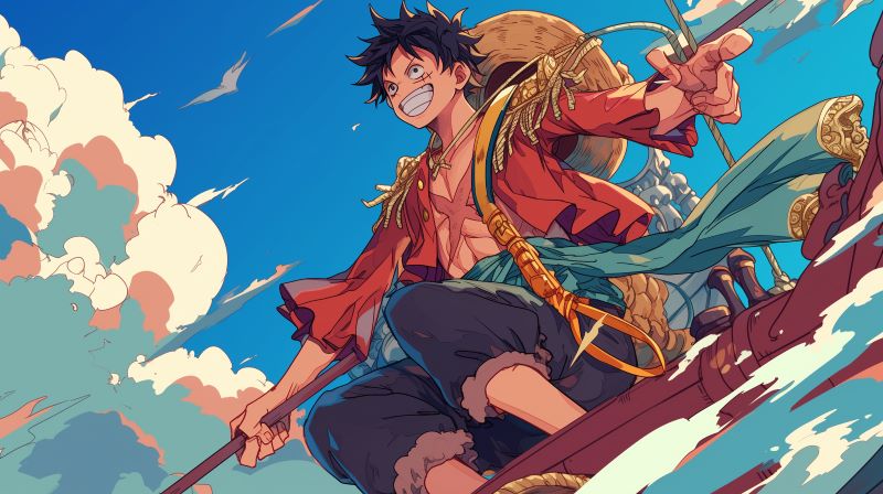 Ảnh Luffy anime siêu đẹp