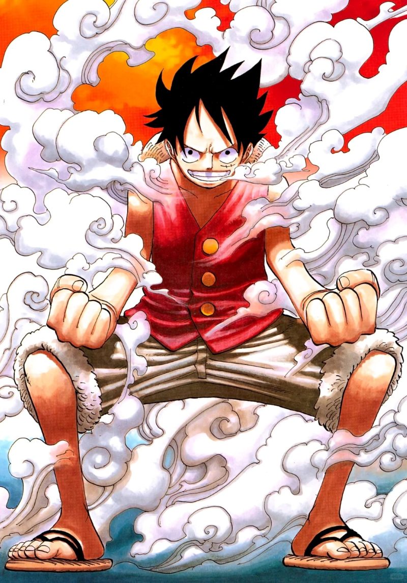 Ảnh anime Luffy đẹp sắc nét