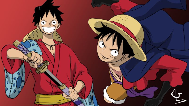 Luffy One Piece trong khoảnh khắc huyền thoại
