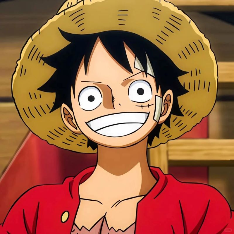 Ảnh Luffy anime cười tươi