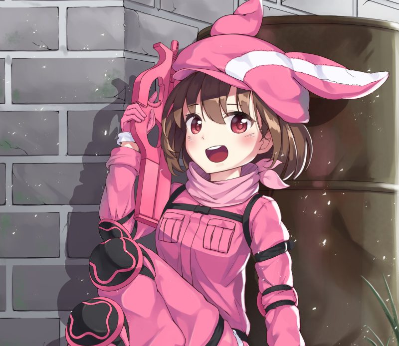 hình ảnh anime màu hồng ngầu lòi