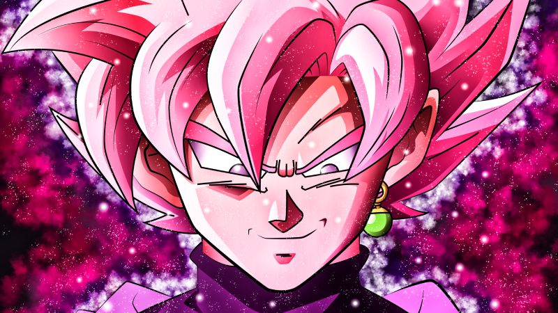 ảnh anime màu hồng nghệ thuật