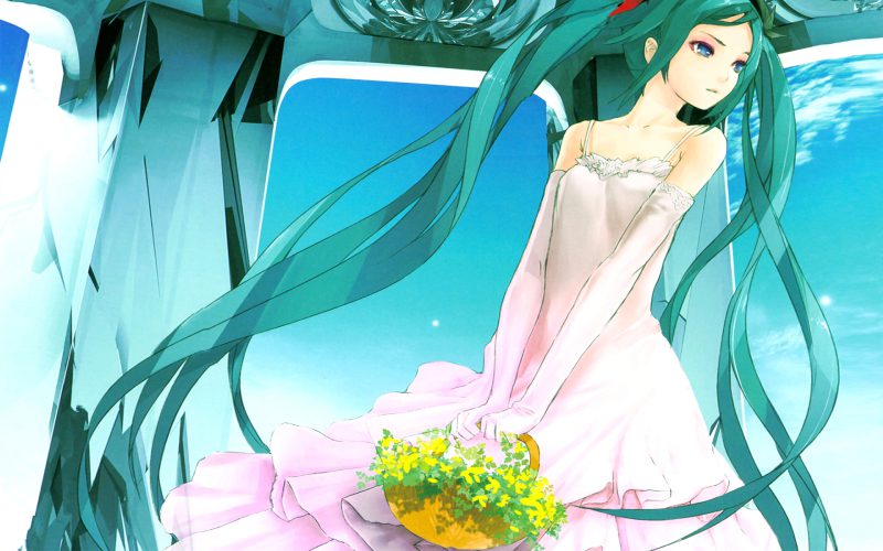 ảnh anime màu xanh dương 4k