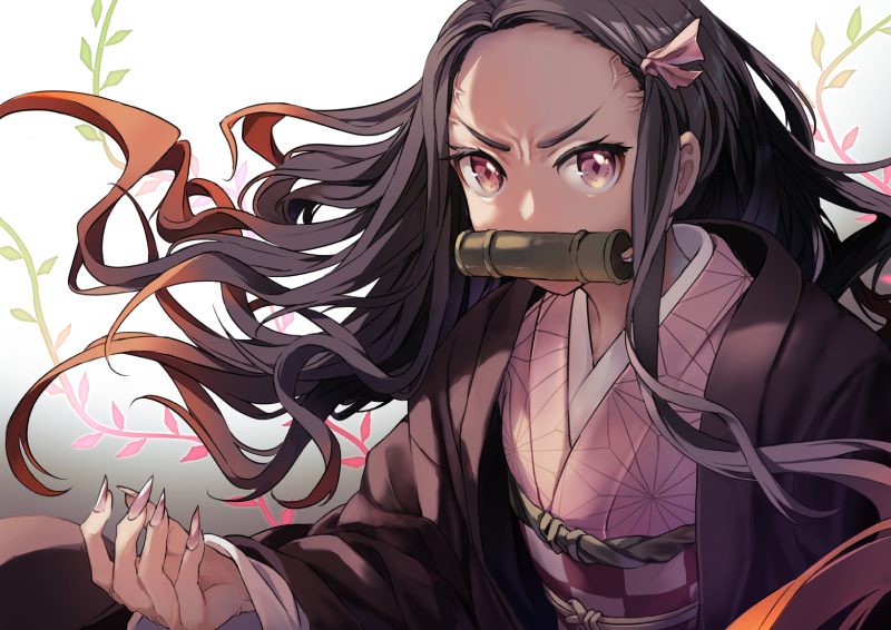 ảnh anime nezuko ngầu