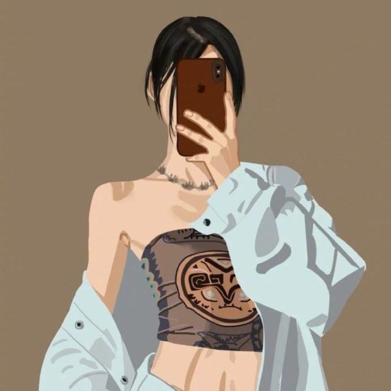 Anime che mặt bằng điện thoại