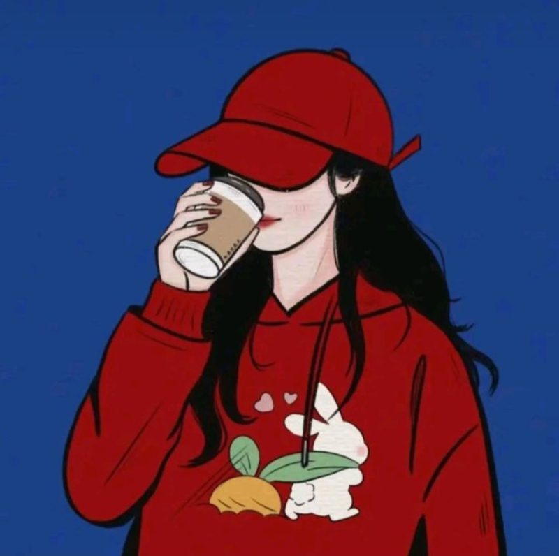 ảnh anime nữ che mặt đẹp chất lượng cao cho profile
