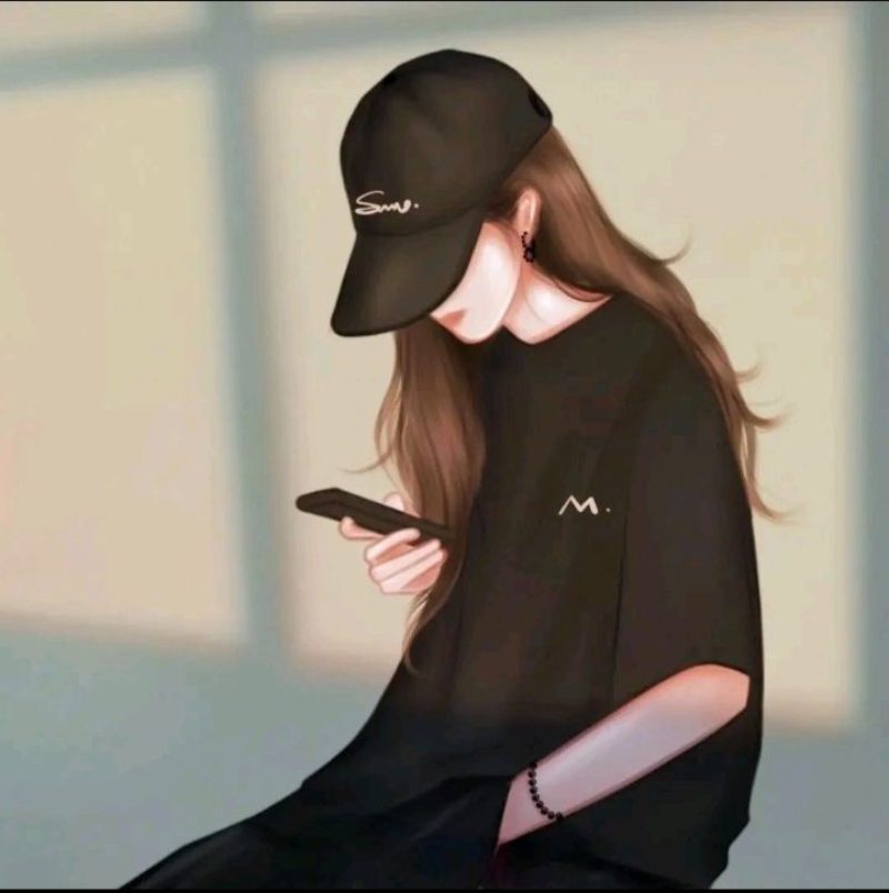 hình nền anime nữ che mặt full HD 4K