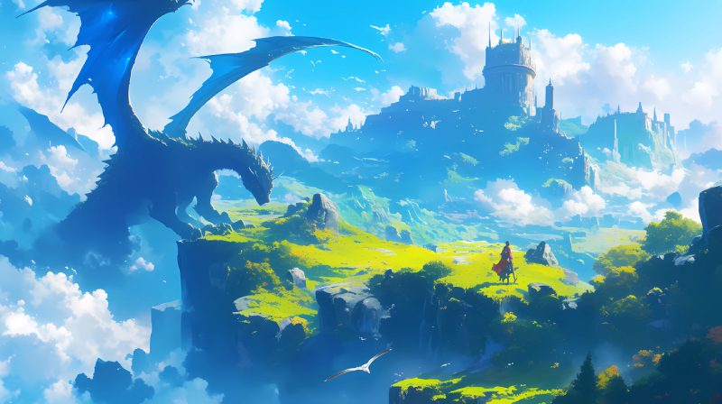 ảnh anime phong cảnh