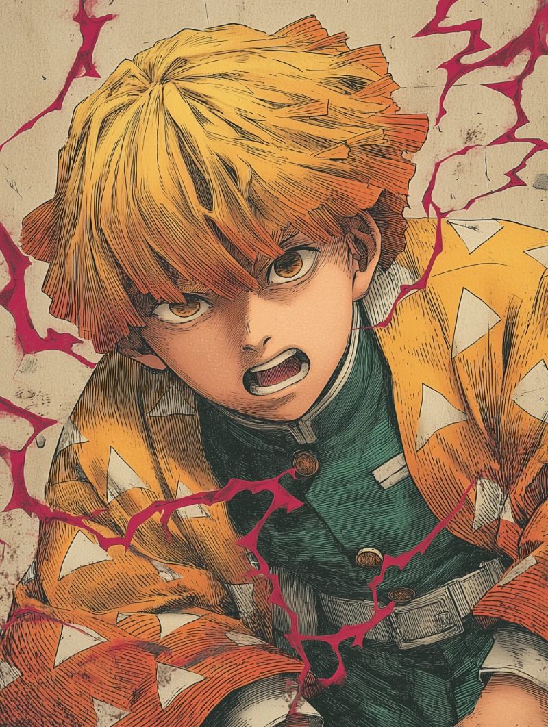 hình anime thanh gươm diệt quỷ đẹp