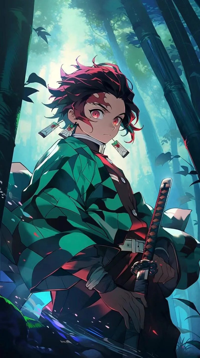 bộ ảnh anime thanh gươm diệt quỷ đẹp nhất