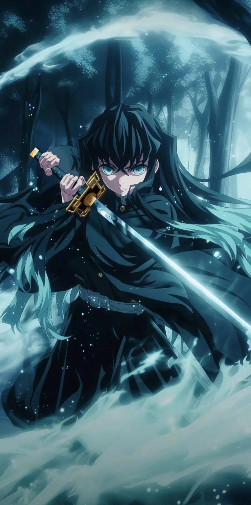 hình anime muichiro thanh gươm diệt quỷ