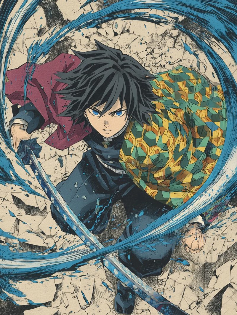 ảnh anime thanh gươm diệt quỷ ngầu 4k 