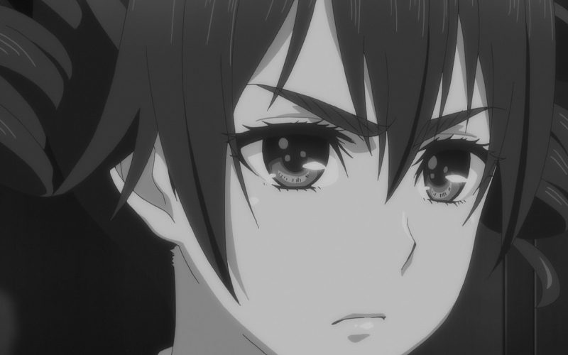Ảnh anime phong cách trắng đen