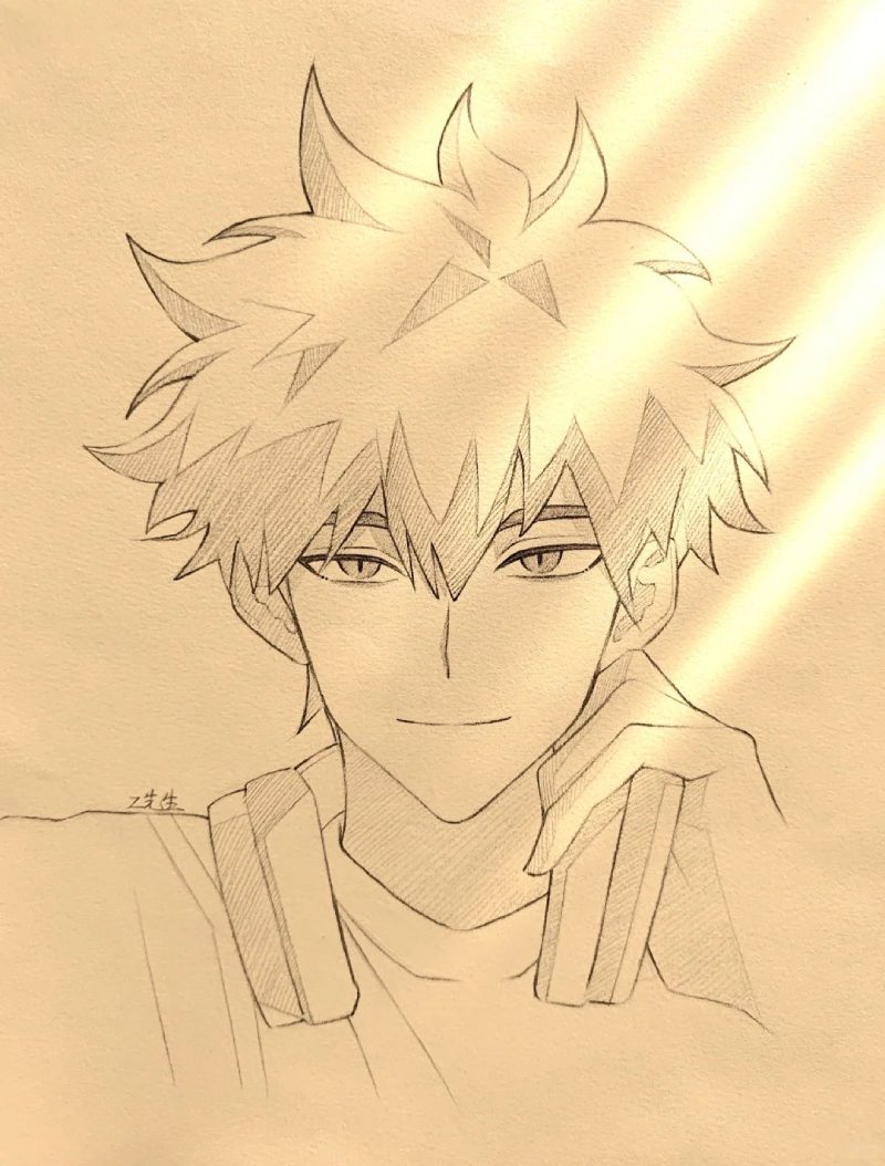 ảnh anime vẽ 1