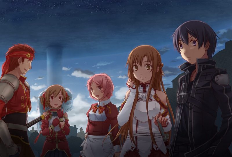 ảnh Asuna trong anime