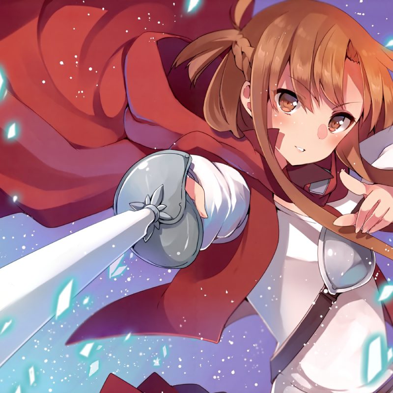 ảnh Asuna với kiếm
