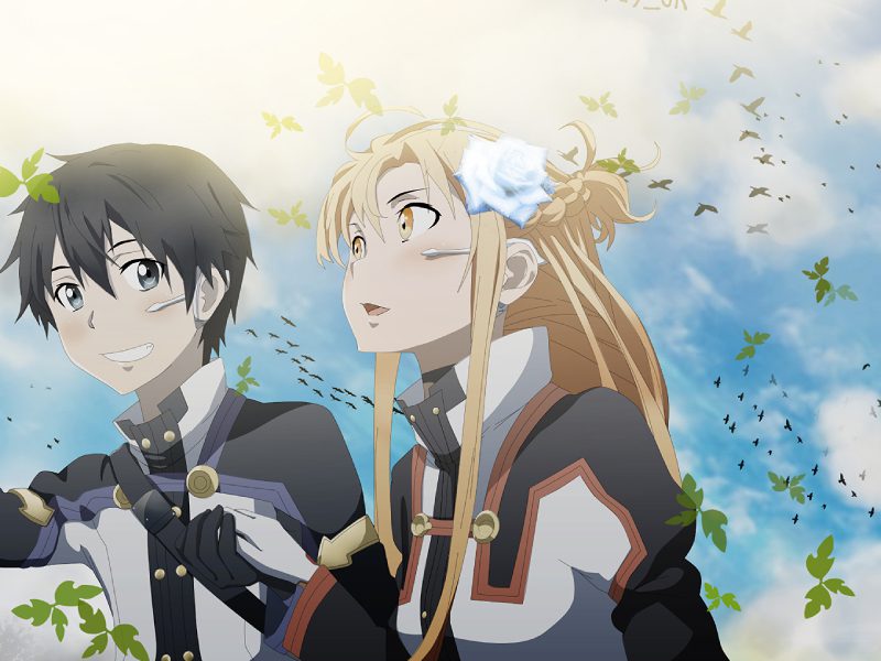 ảnh asuna và kirito 5