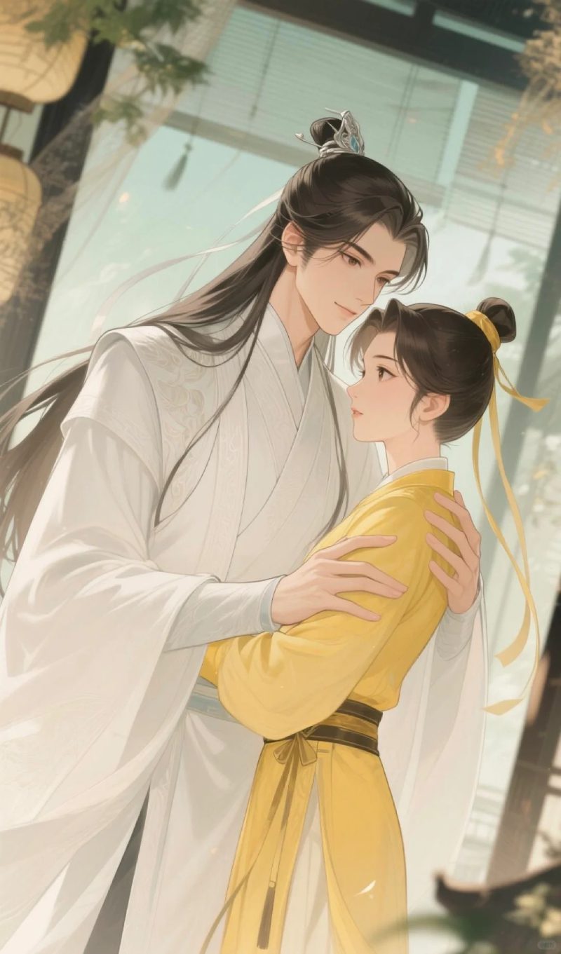ảnh cổ trang anime lãng mạn