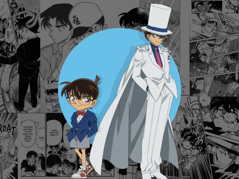 ảnh conan đang phá án