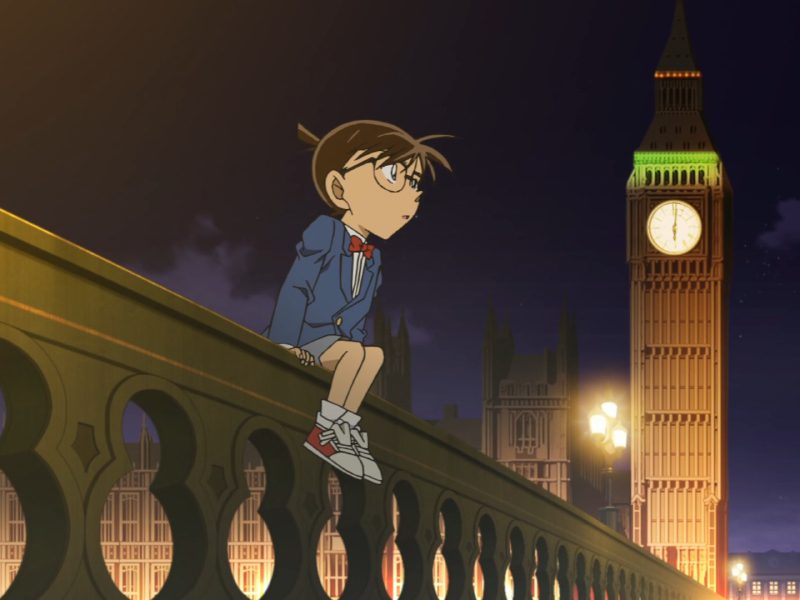 ảnh conan ngồi suy nghĩ