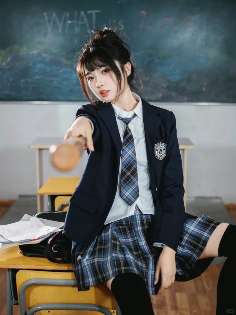 avatar cosplay học sinh phong cách kawaii
