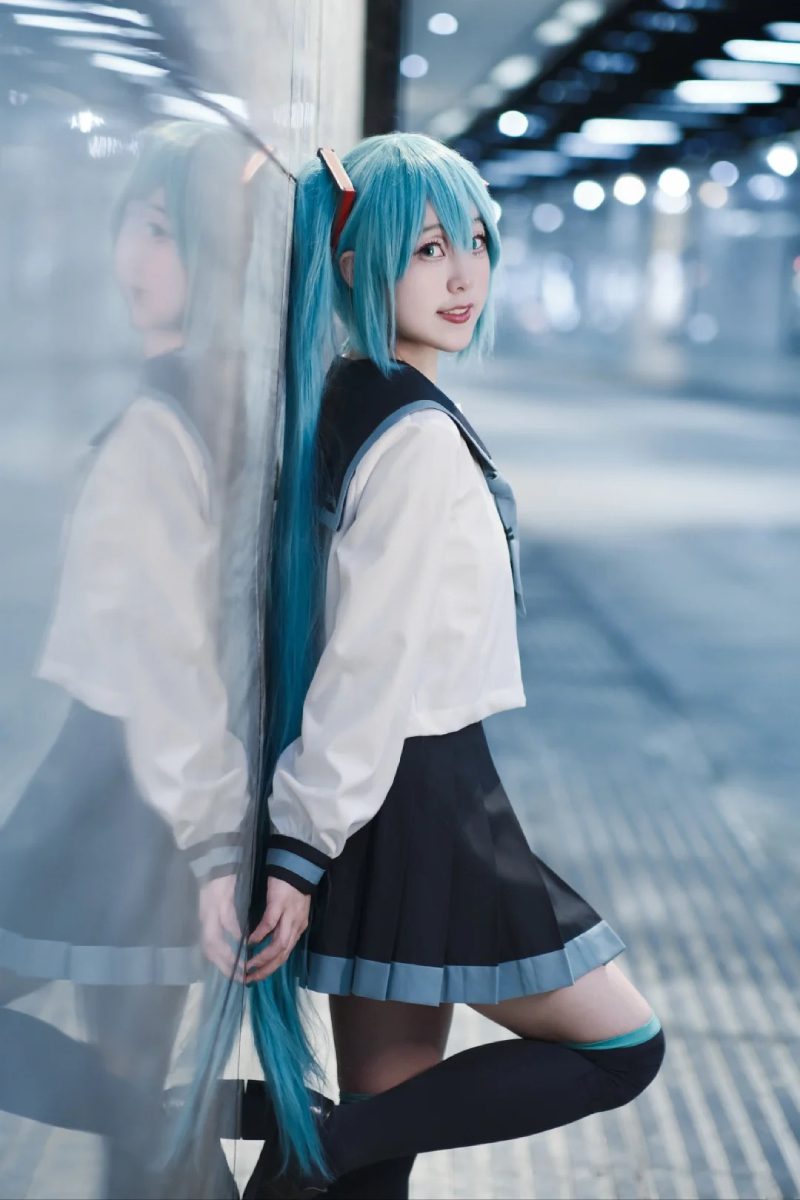 bộ ảnh cosplay miku nakano cute