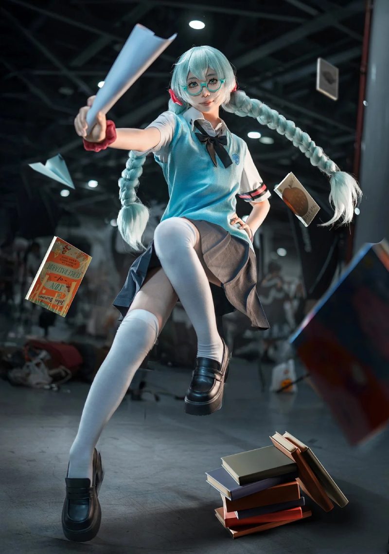 ảnh cosplay miku nakano hot girl