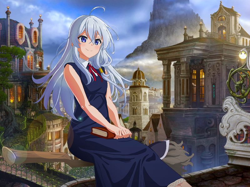 ảnh Elaina trong thế giới anime