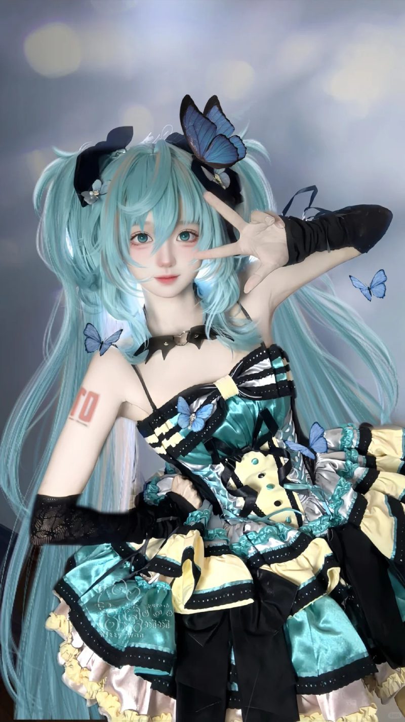 ảnh gái xinh cosplay anime lung linh như waifu