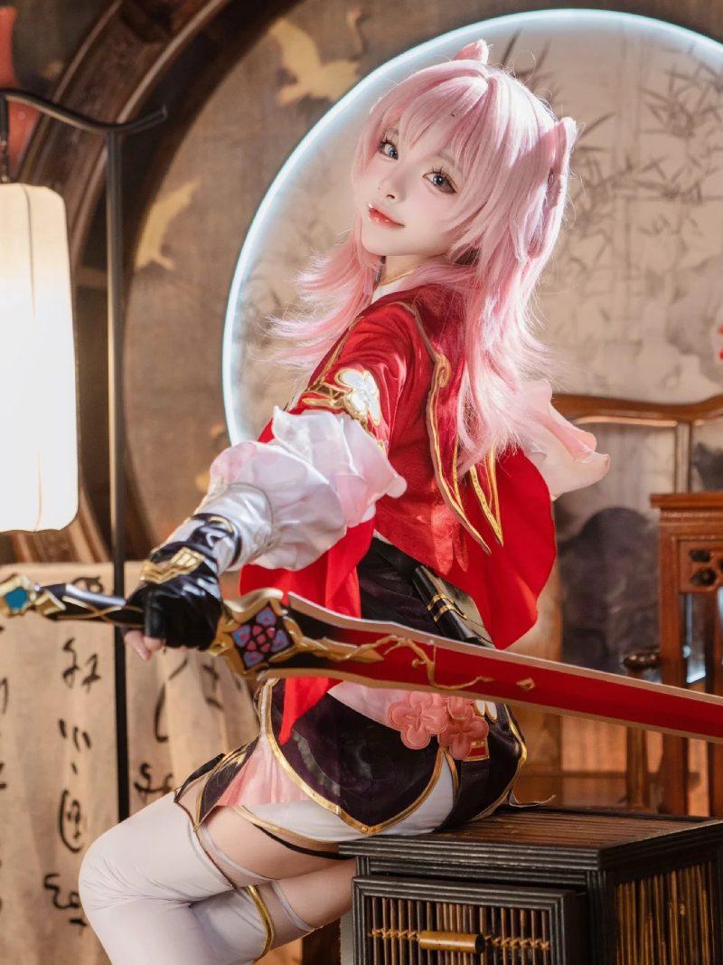 Gái xinh cosplay anime cosplay công chúa anime dễ thương