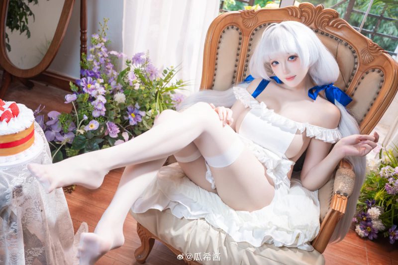 ảnh gái xinh cosplay anime ngọt ngào đáng yêu
