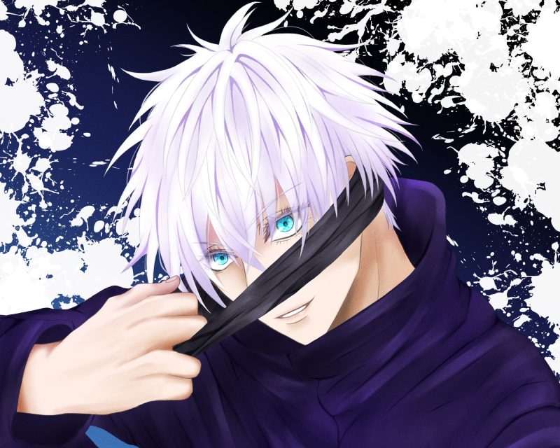 ảnh gojo manga 1