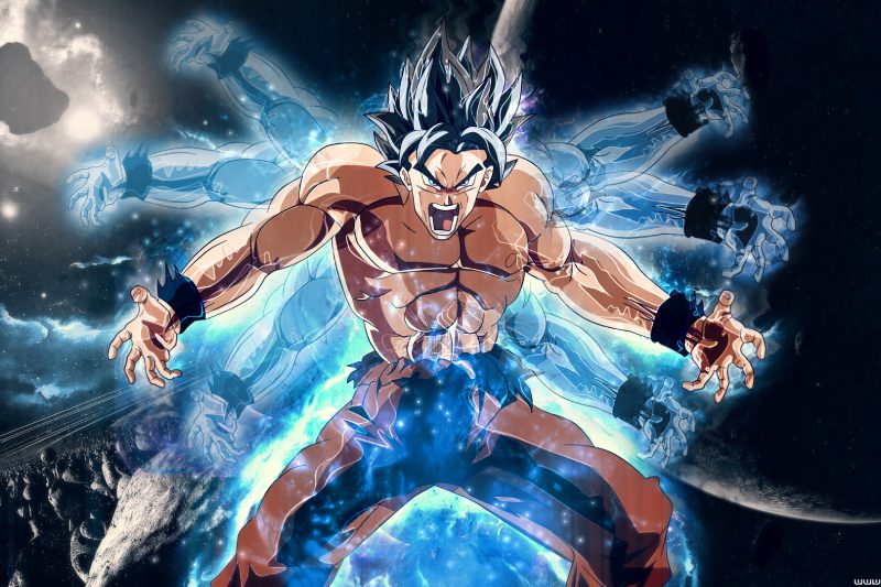 Tranh vẽ goku