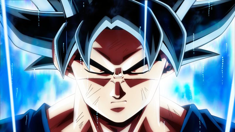 ảnh goku tỏa năng lượng