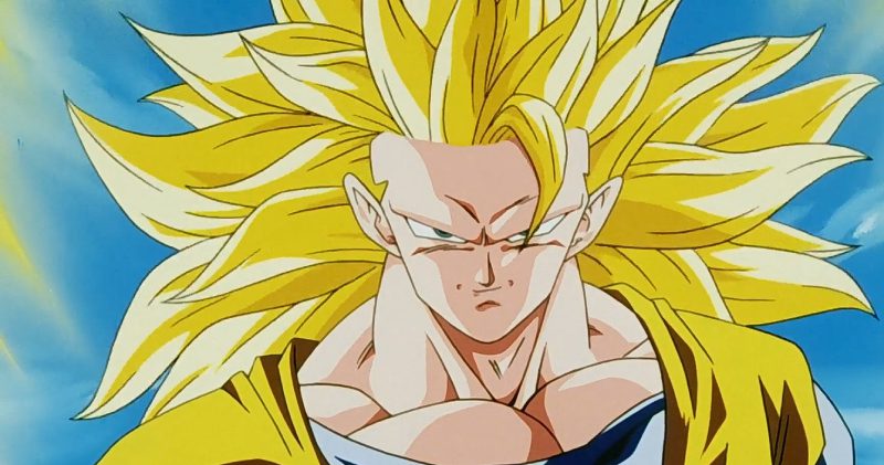 ảnh goku tóc vàng siêu cấp