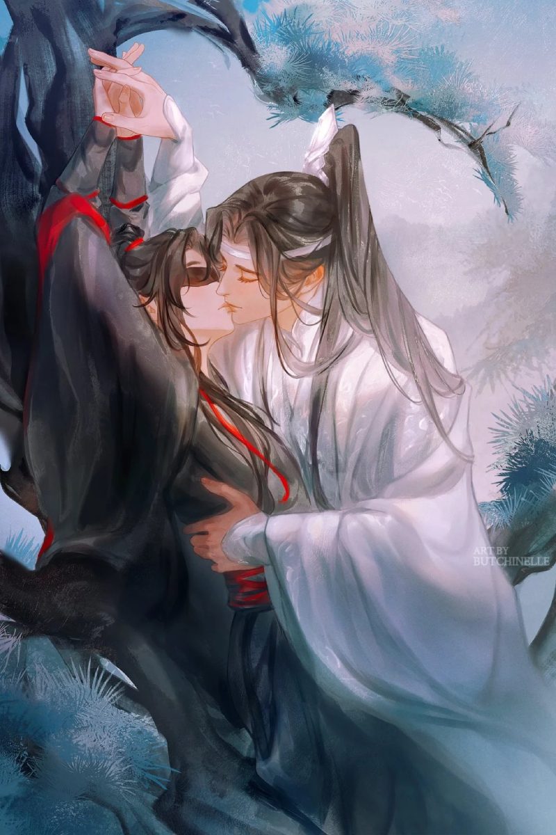 ảnh hôn nhau đắm đuối anime đẹp