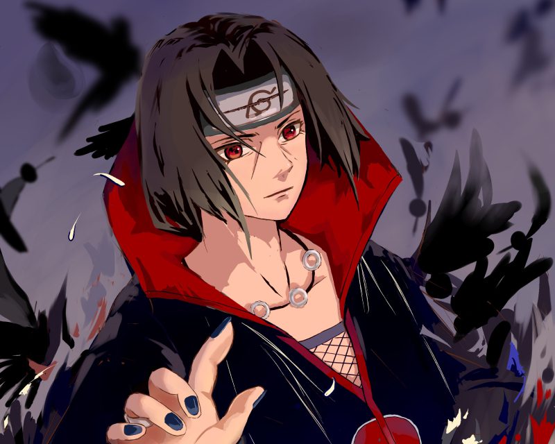 ảnh itachi ngầu trong akatsuki