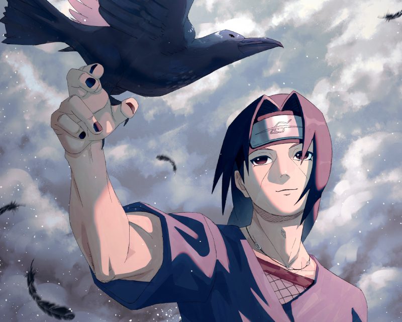 ảnh itachi uchiha và kakashi đối đầu