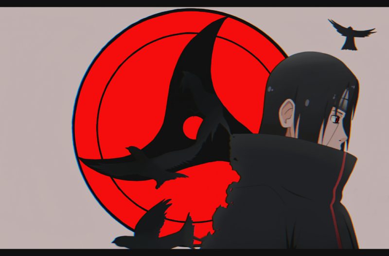 ảnh itachi chia tay sasuke cảm động