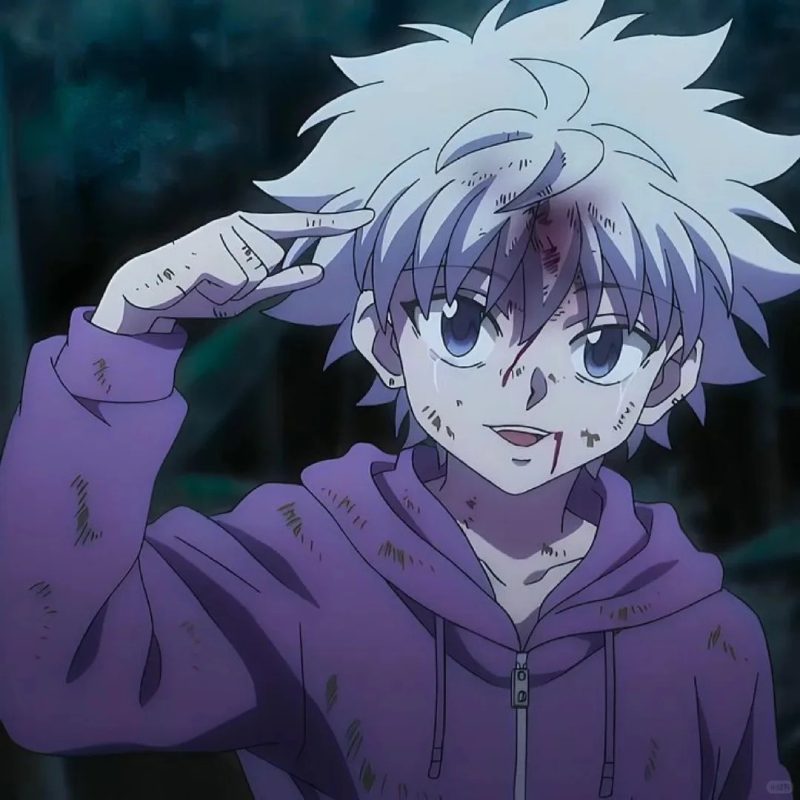 ảnh Killua trong cuộc chiến