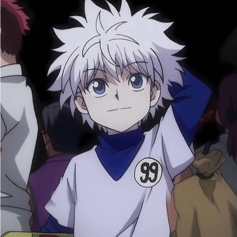 ảnh Killua đầy năng lượng