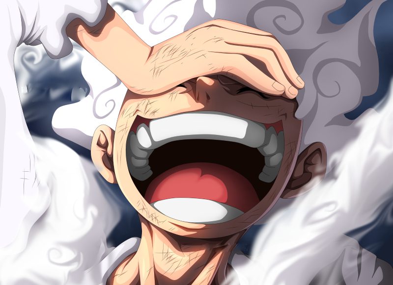 ảnh luffy gear 5 4k 1